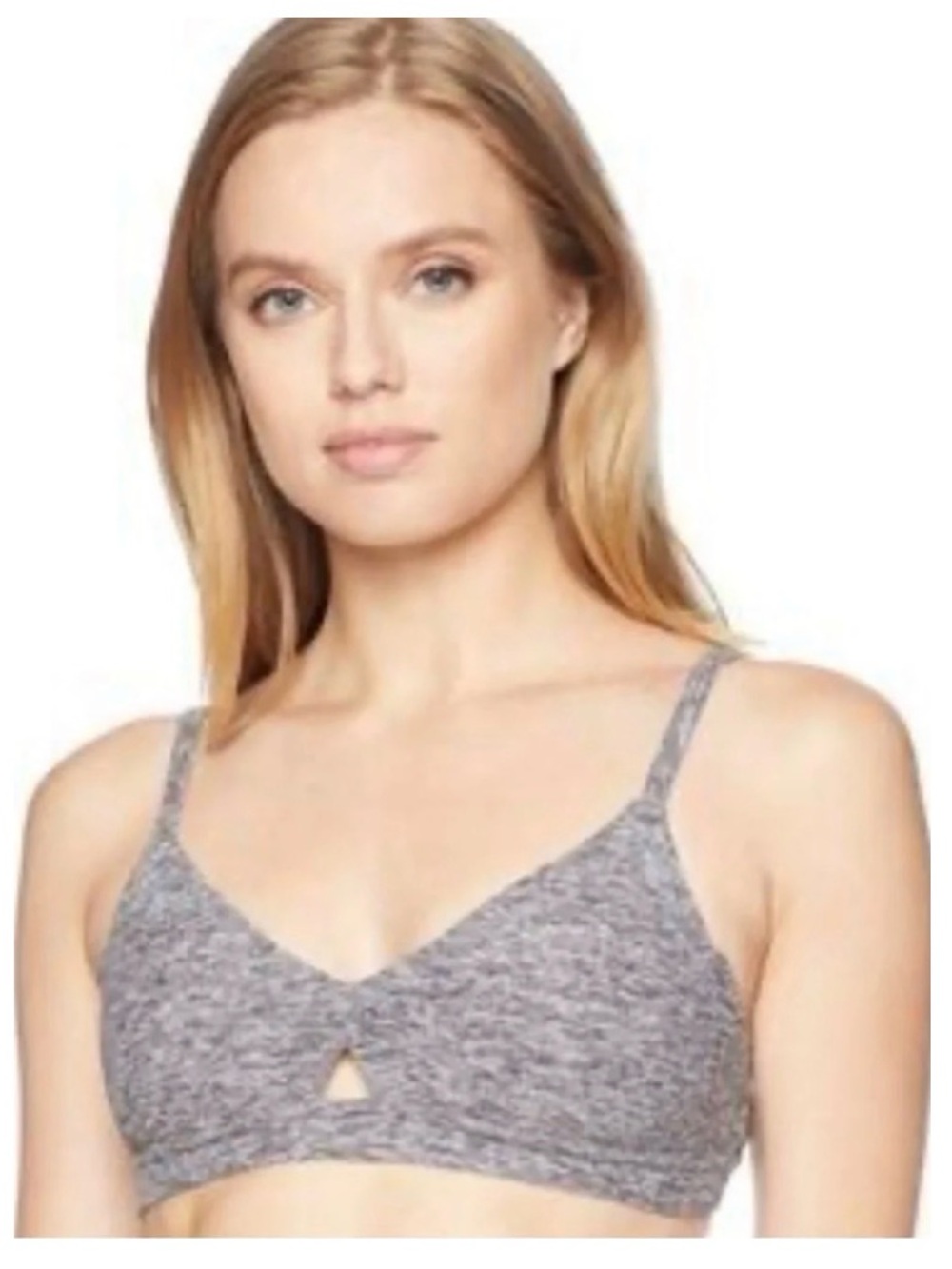 ALO Yoga Heather Gray Wireless Bralette